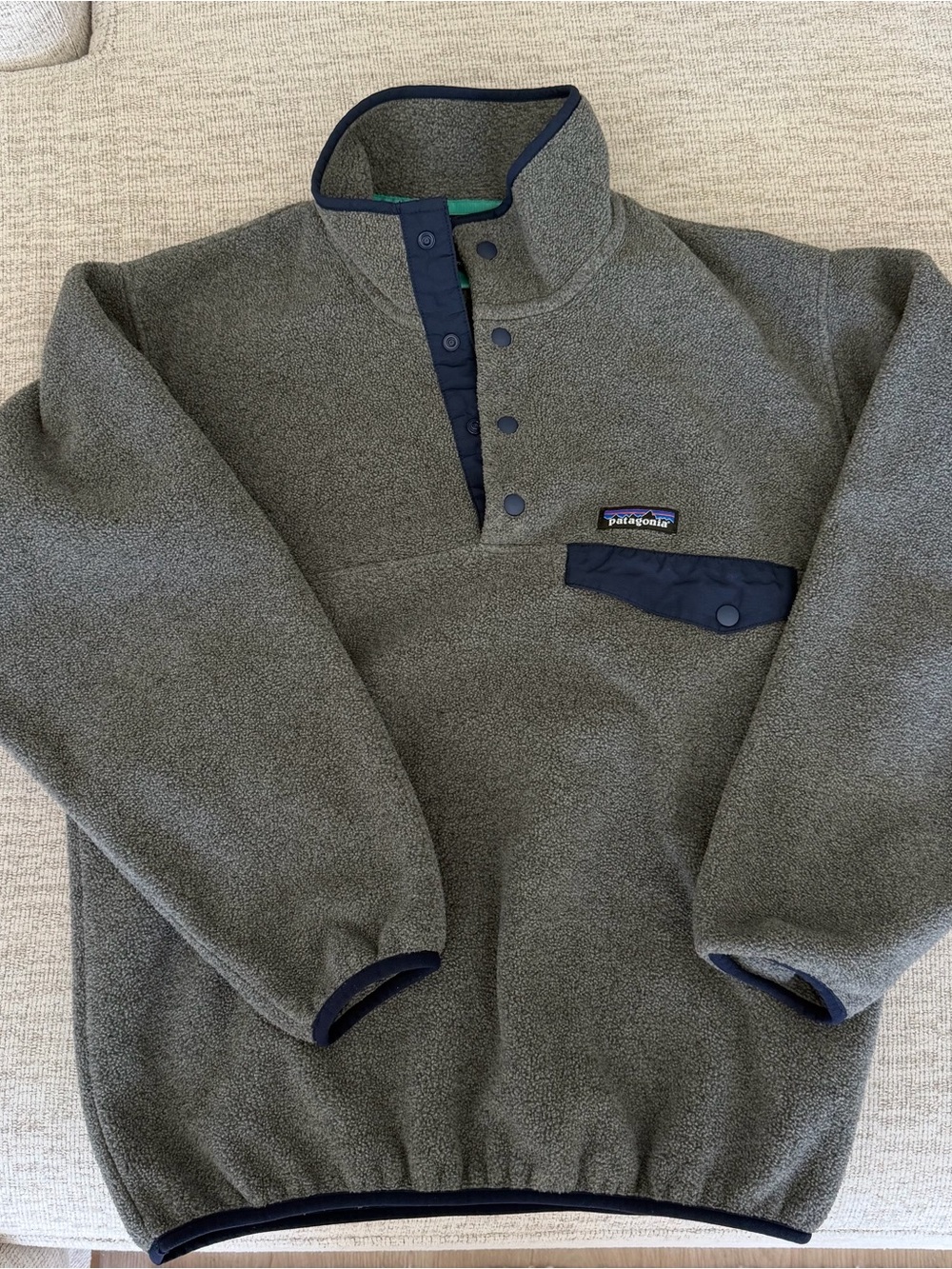 LIKE NEW Patagonia Crewneck Synchilla Fleece Pullover